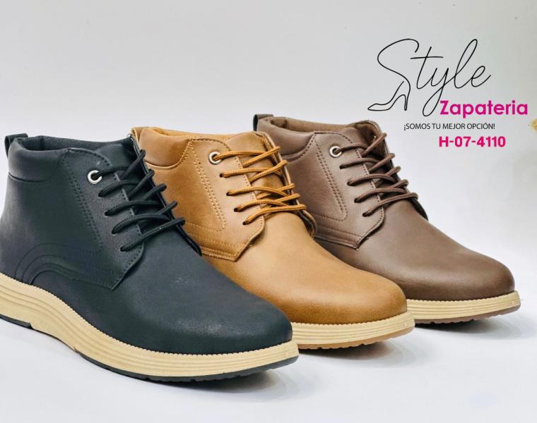 CALZADO CASUAL CAÑA ALTA CABALLERO 39-44