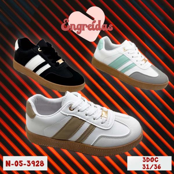 TENNIS CASUAL SUELA BAJA NIÑA 31-36