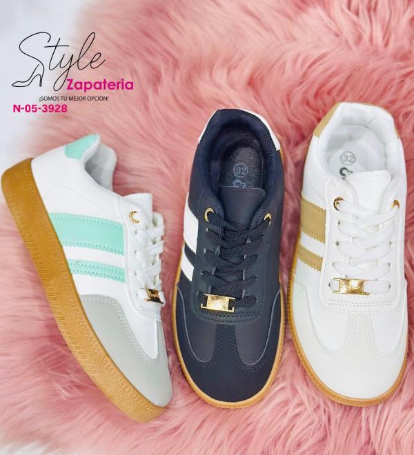 TENNIS CASUAL SUELA BAJA NIÑA 31-36